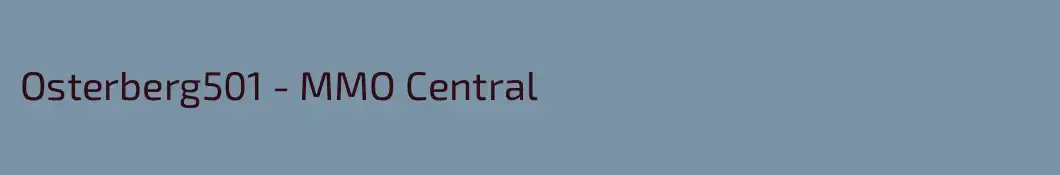 Osterberg501 - MMO Central 
